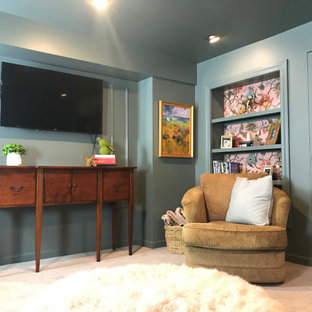 Toledo Finished Basement Media Room