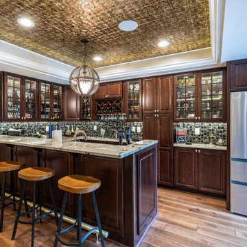 Total Basement Remodel for Refined Entertainment in Gainesville VA