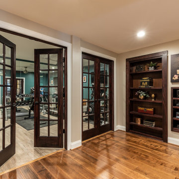 Total Basement Remodel for Refined Entertainment in Gainesville VA