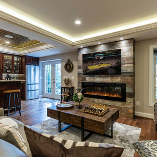 Total Basement Remodel for Refined Entertainment in Gainesville VA