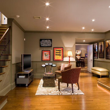 Traditional Basement