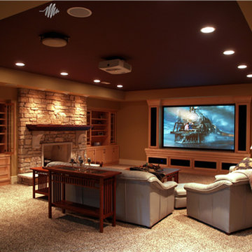 Traditional Basement