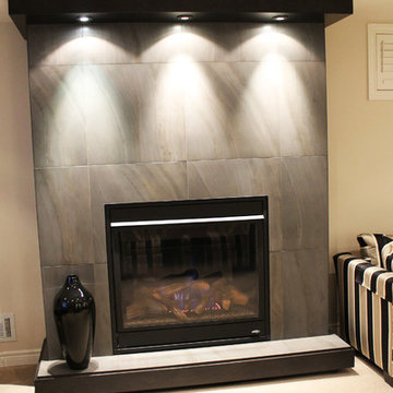 Tremendous fireplace space!