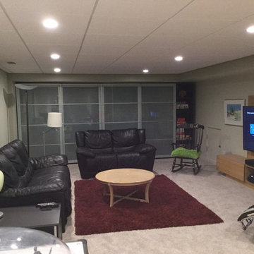 TV room renovation
