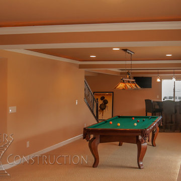 Two Basement Finishing Projects in Blackstone Country Club