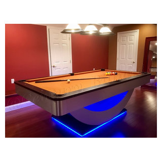 Ultra Modern Pool Table - Modern - Basement - New York - by Century  Billiards | Houzz