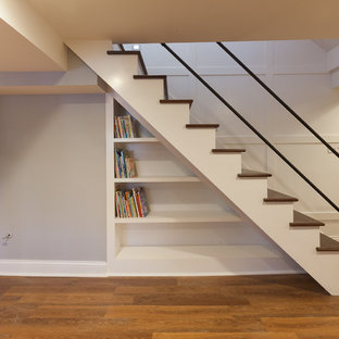 Wainscoting and Staircase Built-Ins in Hinsdale, Illinois