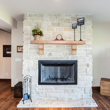Walk-Out Basement Craftsman Country Ranch Home