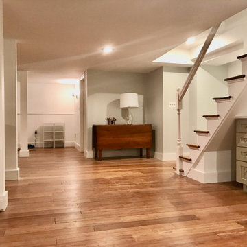 WARM AND COSY FINISHED BASEMENT WITH WET BAR, NEWTON, MA