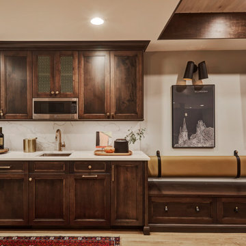 Warm and Inviting Basement