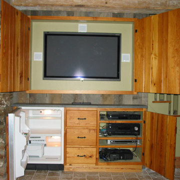 Warrenton, VA Finished Basement in 1800s Farmhouse