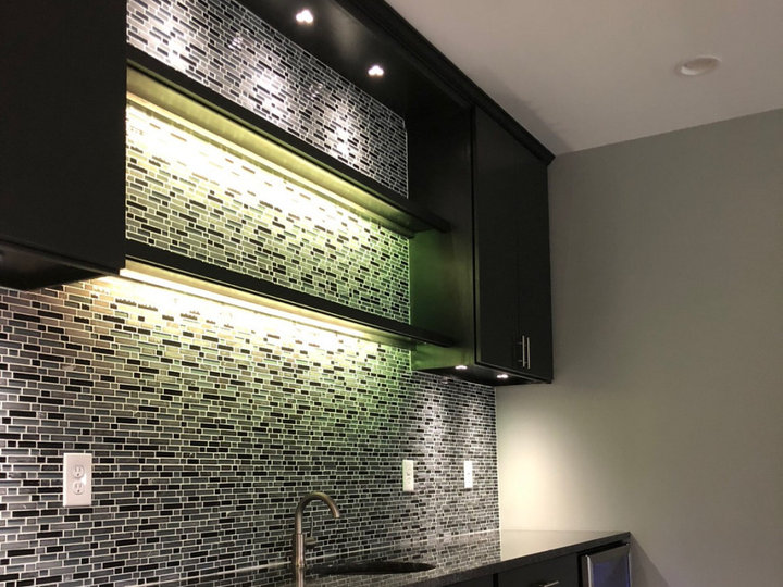 Modern Basement - Walk Out