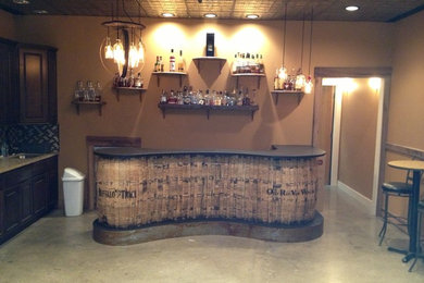 Whiskey and wine bar room