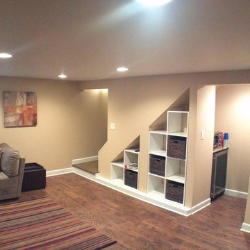 Wilmette Basement Rec Room