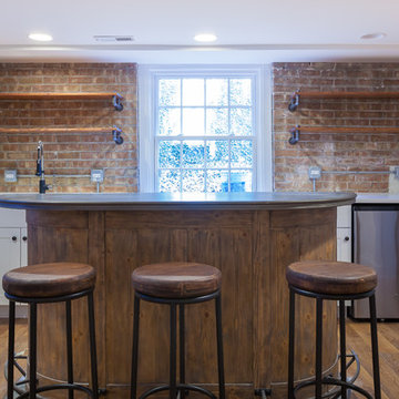 Wine Room and Basement Bar in Hinsdale, Illinois