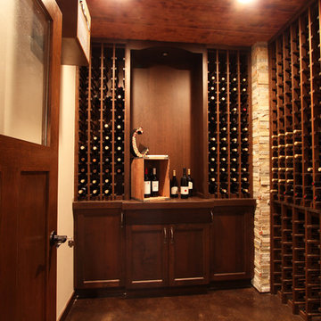 Wine Room with Plenty of Storage