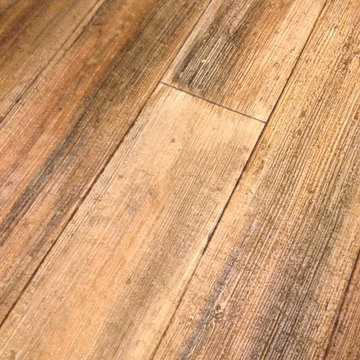 Wood concrete overlay