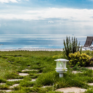 Вилла в пос. Мысхако с панорамным видом на море.