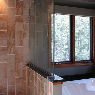 1/2 Glass Shower Partition