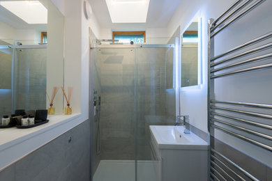 Photo of a contemporary bathroom in Sussex.