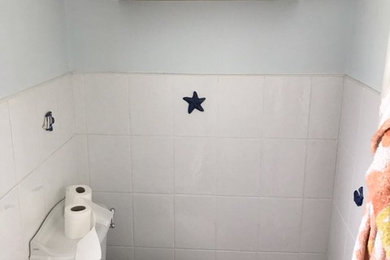 ハートフォードシャーにあるコンテンポラリースタイルのおしゃれな浴室の写真