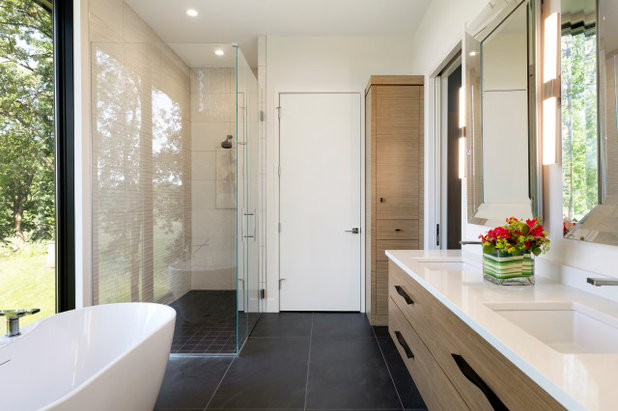 Contemporary Bathroom by Lecy Bros Homes & Remodeling
