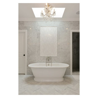 CHANEL INSPIRED BATHROOM Nicholas Rosaci Interiors - Traditional