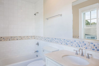 Bathroom - craftsman bathroom idea in New York