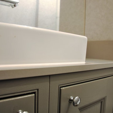 20mm Silestone Kensho Vanity Top And Cistern Cover