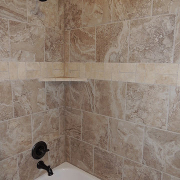 2209 W. Beaver Point Drive; Upstairs Bath Shower Detail