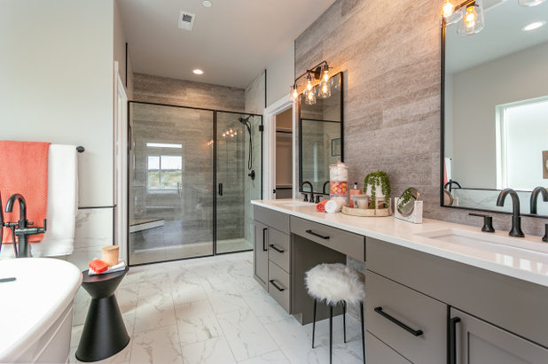 Contemporary Bathroom by Prodigy Homes Inc.