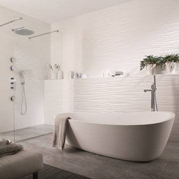 3-Dimensional Feature Tiles - Oxo Line Blanco
