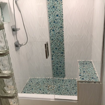 3 dimensional large format with Bubbles Mosaic