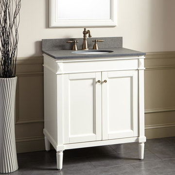 30" Chapman Vanity for Undermount Sink - White