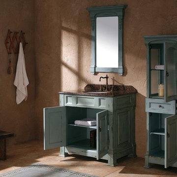 36" Genoa Single Bath Vanity - Antique Ocean