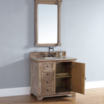 36 Inch Providence Driftwood Grey Single Sink Vanity