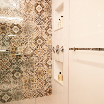 57th St- Bathroom Renovation- Shower View