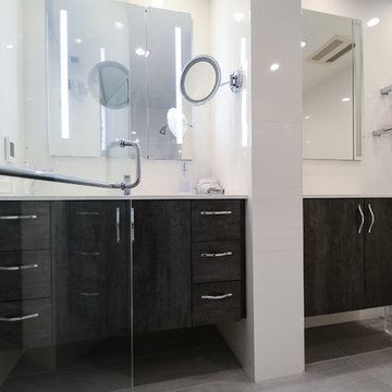 57th St- Master Bathroom Remodel- Dual Vanities