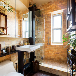 Fotos de baños | Diseños de baños mediterráneos con baldosas y/o