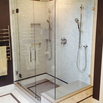 90 Degree Frameless Showers, Vancouver Shower Glass Professionals