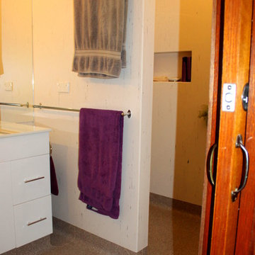 a 2015 Bathroom Ronovation by Adrian Finck Design & Build