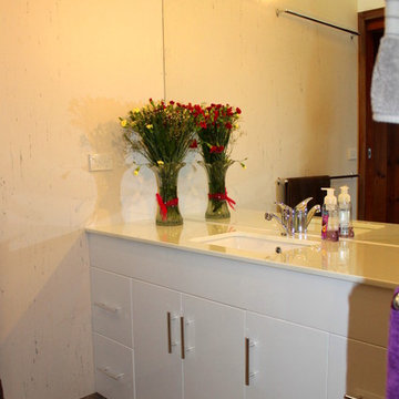 a 2015 Bathroom Ronovation by Adrian Finck Design & Build