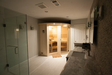 Modernes Badezimmer in Atlanta