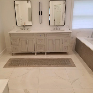 A Happy Master Bath by Happy Floors