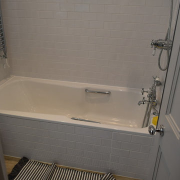A mansard loft conversion full length rear addition 1 bed 1 bath Putney SW18