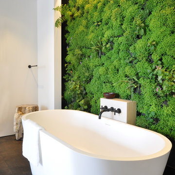 A Sacred Space to Bathe by siol and Habitat Horticulture