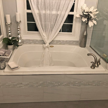 A Soothing Master Bath Design in Crofton