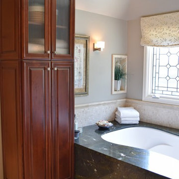 A Spa-Inspired Master Bath Remodel for a Client in La Canada, Ca.