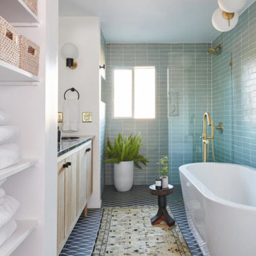 A Vintage Splendor Master Bathroom Tiles Reveal