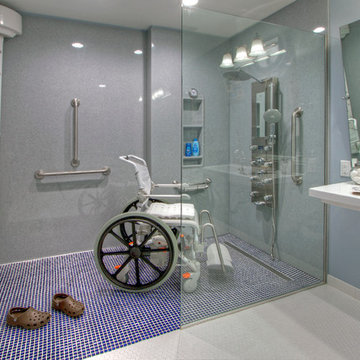 A Wheelchair Accessible Bathroom
